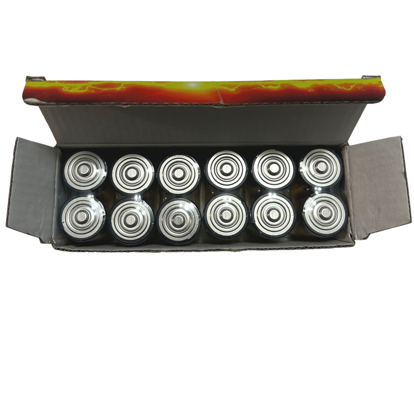 BRS C Alkaline Batteries — 12‑Pack (BRSLR14C)