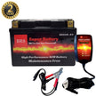 High Performance BRS9B-BS 2 Year Warranty & Smart Charger / Maintainer Combo Bundle Kit 12v Sealed AGM PowerSports Battery