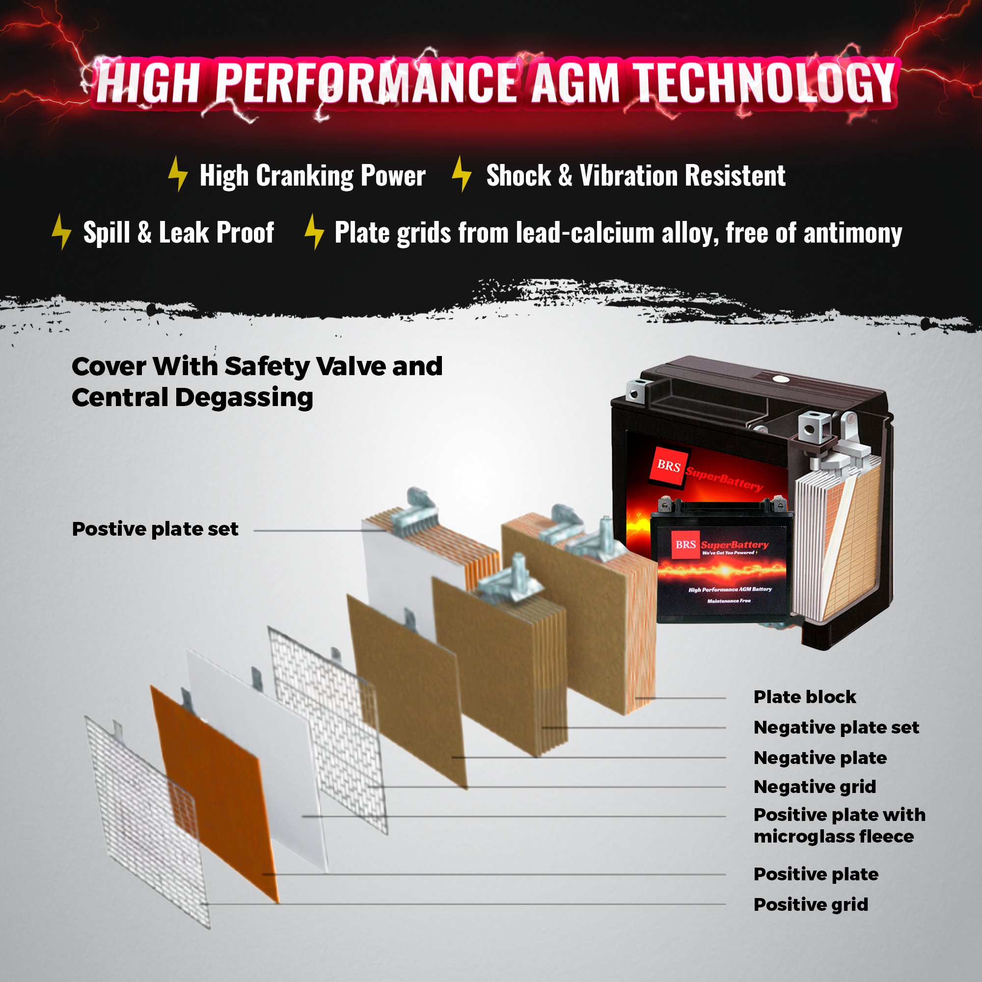 BRS24HL-BS 30 Day Warranty Battery & Smart Charger / Maintainer Combo Bundle Kit