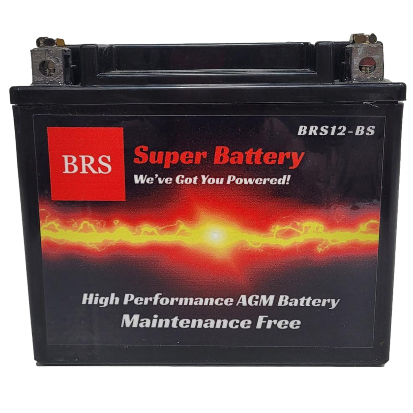 BRS12-BS 30 Day Warranty Battery & Smart Charger / Maintainer Combo Bundle Kit