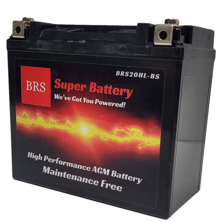 BRS20HL-BS 30 Day Warranty Battery & Smart Charger / Maintainer Combo Bundle Kit