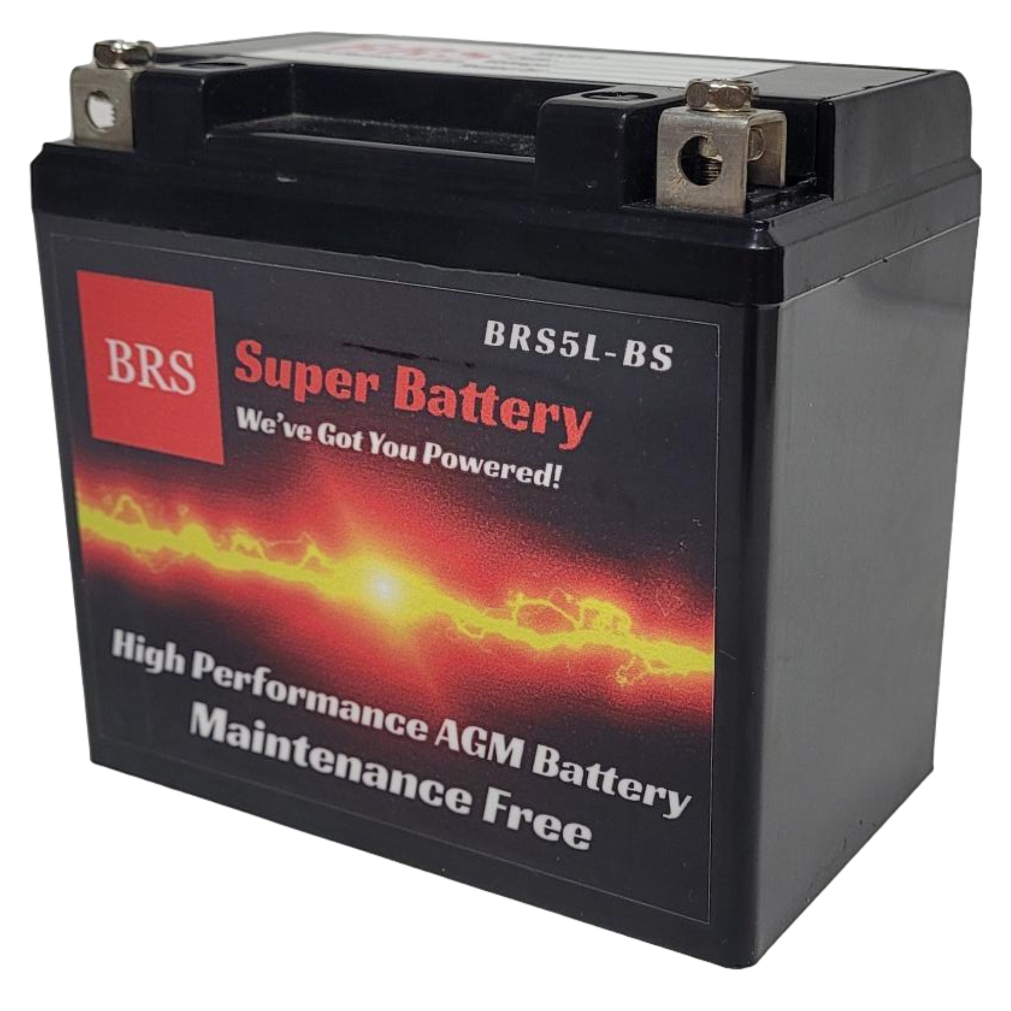 BRS5L-BS 12V 5AH 65CCA 30 Day Warranty