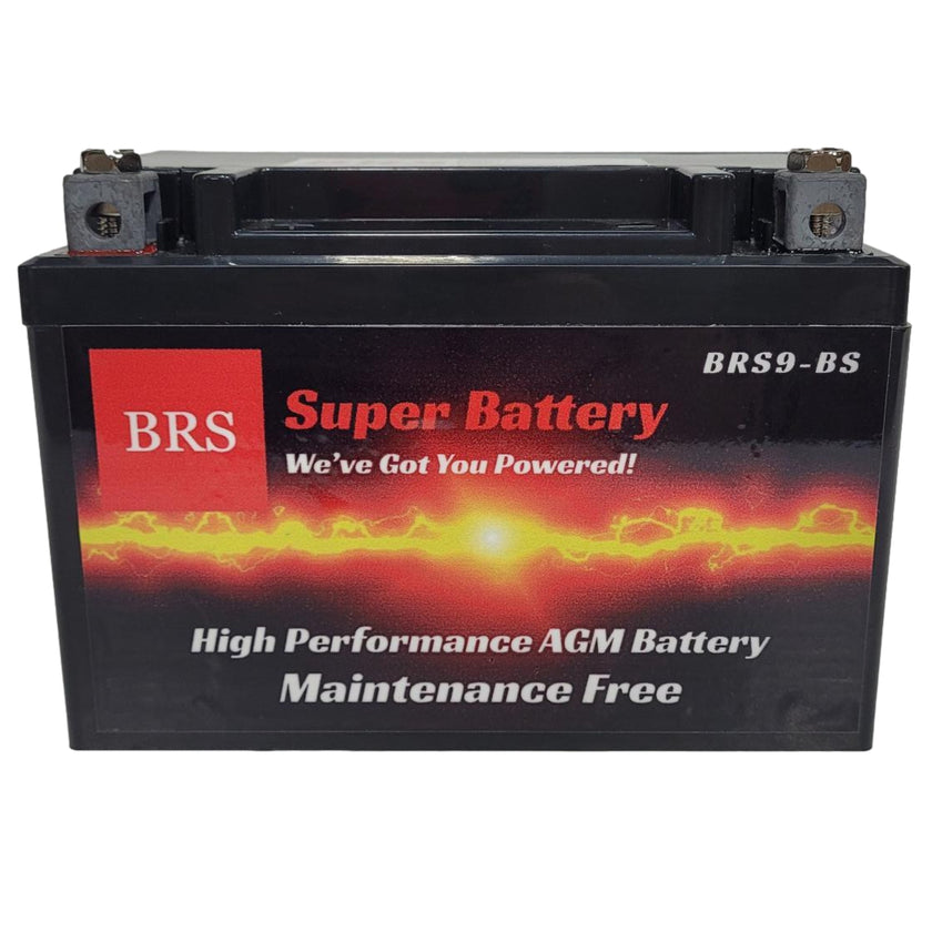 BRS9-BS 30 Day Warranty Battery & Smart Charger / Maintainer Combo Bundle Kit