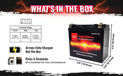 BRS20-BS 30 Day Warranty Battery & Smart Charger / Maintainer Combo Bundle Kit