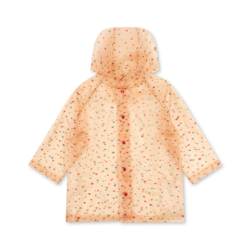 Brume Raincoat - 18m to 6Y- Foil Hearts