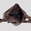 Greenwood Leather Shoulder Bag with 2 Zip Pockets