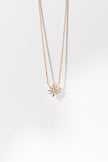 ROSE GOLD CANNABIS LEAF NECKLACE
