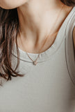 ROSE GOLD CANNABIS LEAF NECKLACE