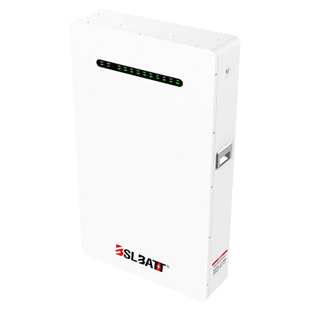 BSLBATT | LiFePO4 Solar Wall Battery 48V/127Ah 6.5kWh | B-LFP48-130PW