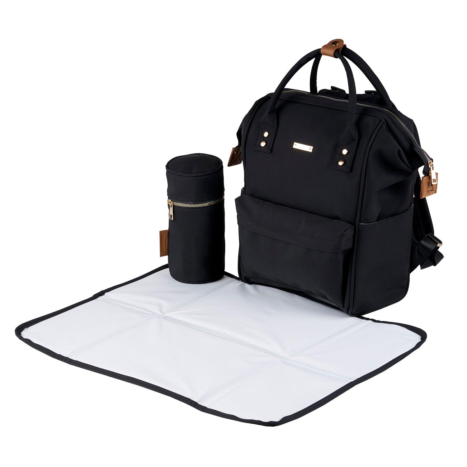 Bababing - Mani : Backpack Diaper Bag - Black