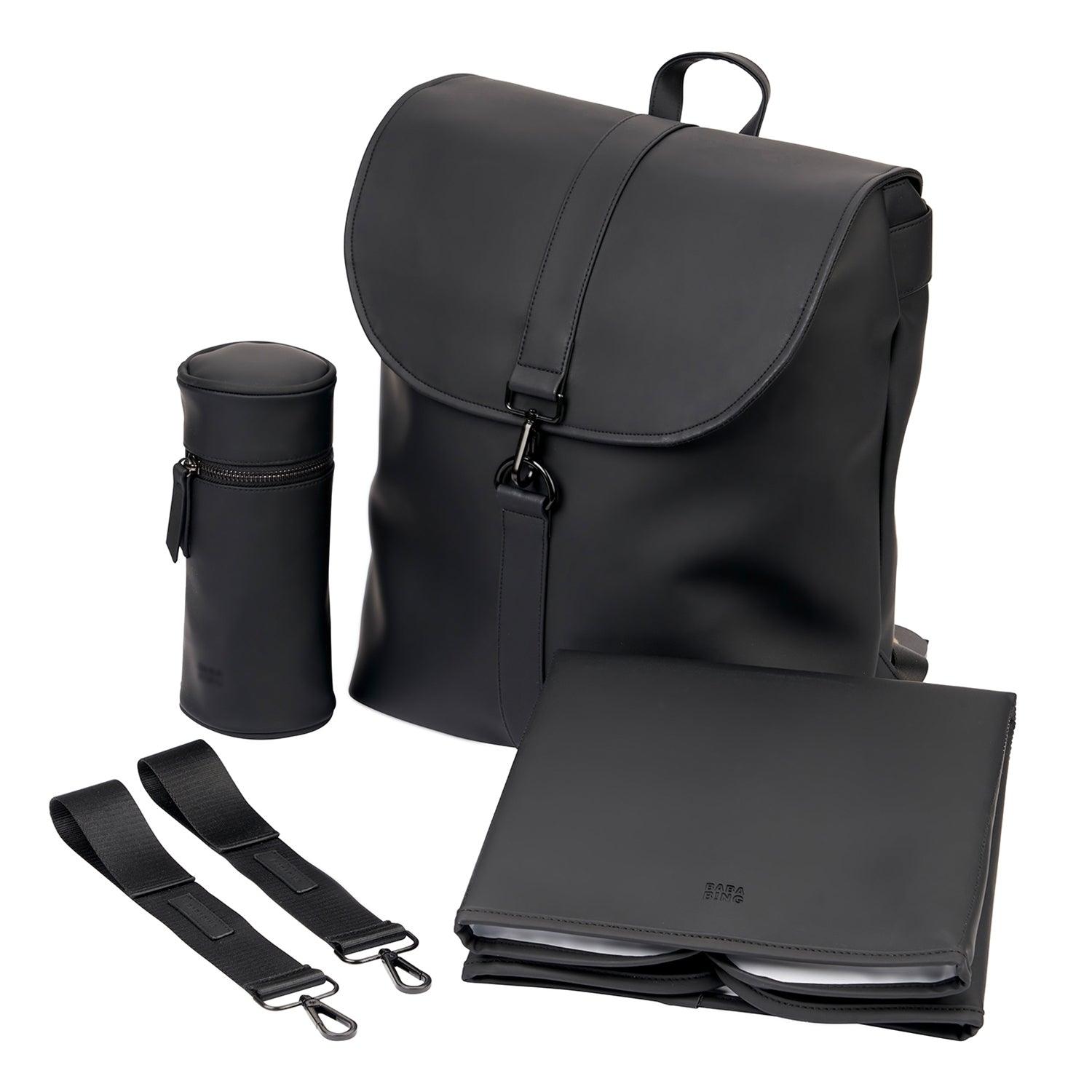 Bababing - Sorm : Backpack Diaper Bag - Black