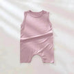 Baby Summer Modal Thin Sleeveless Tank Top Romper