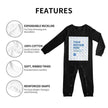 Baby's Comfortable Cotton Long Sleeve One Piece Personalized Wear
