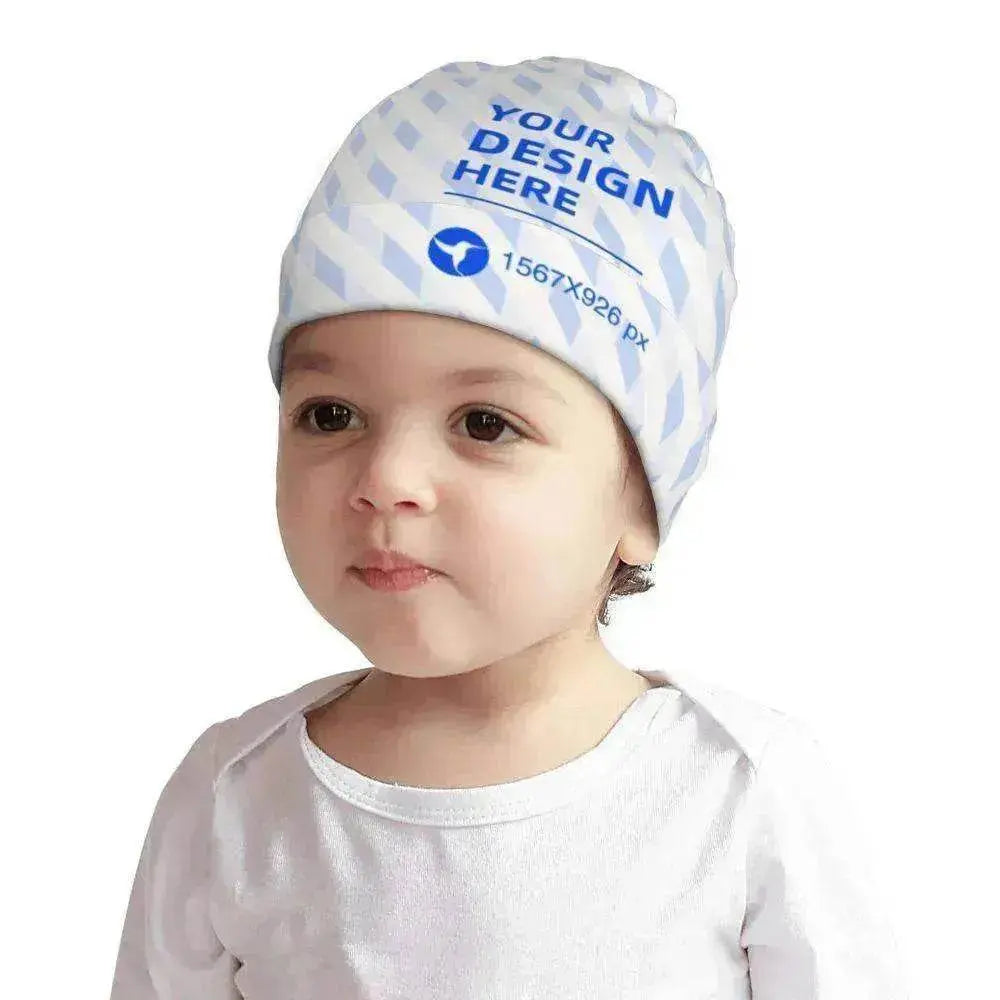 Baby's  Customizable Comfortable Skin friendly Cotton Pullover Hat