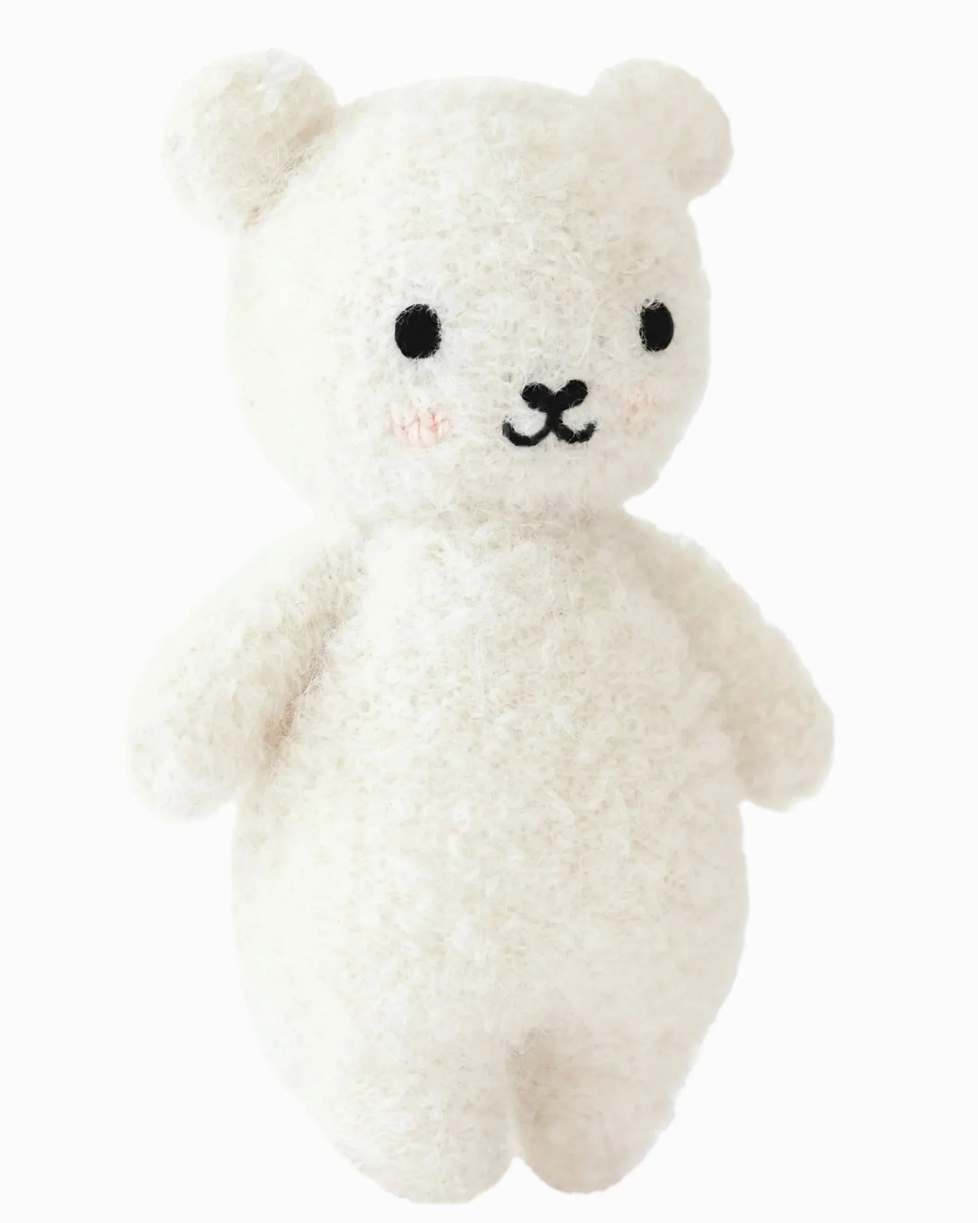 Baby bouclé bear (Ivory) | Cuddle + Kind