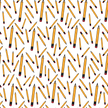 Back to School - Pencils Print Adhesive Vinyl