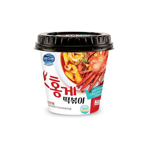 Badabon Red Crab Topokki (118G) Best Before Date: 2025.08.13