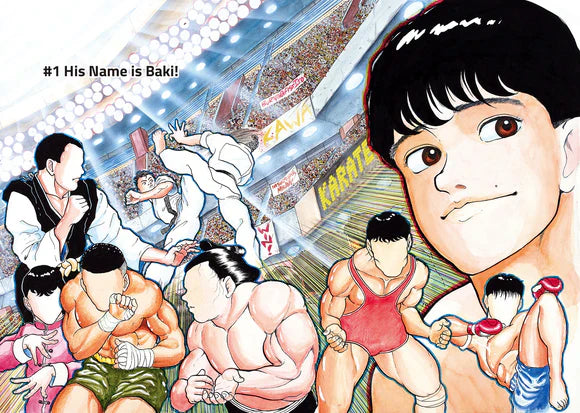 Baki the Grappler (Perfect Edition) Manga Set (Vols. 1-20)
