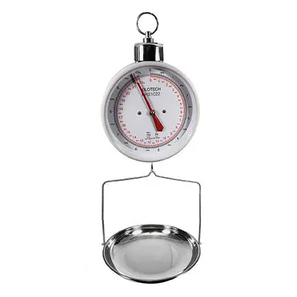 Balance à cadran suspendue, capacité de 22 lb