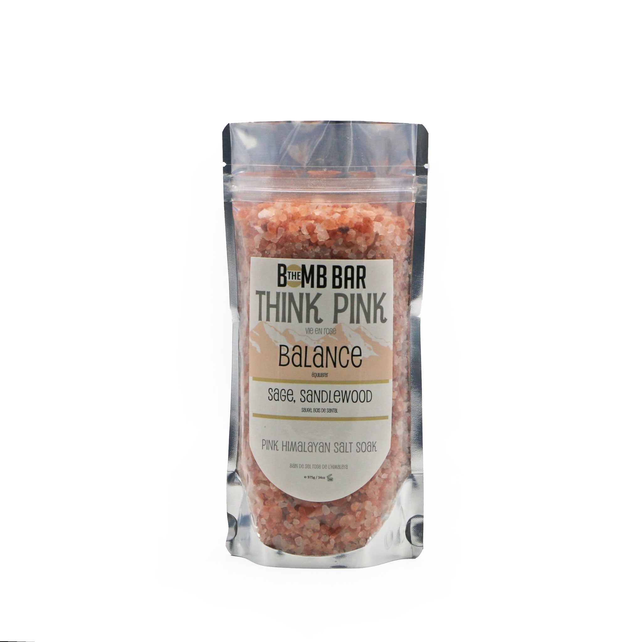 Think Pink Himalayan Pink Salt Detox