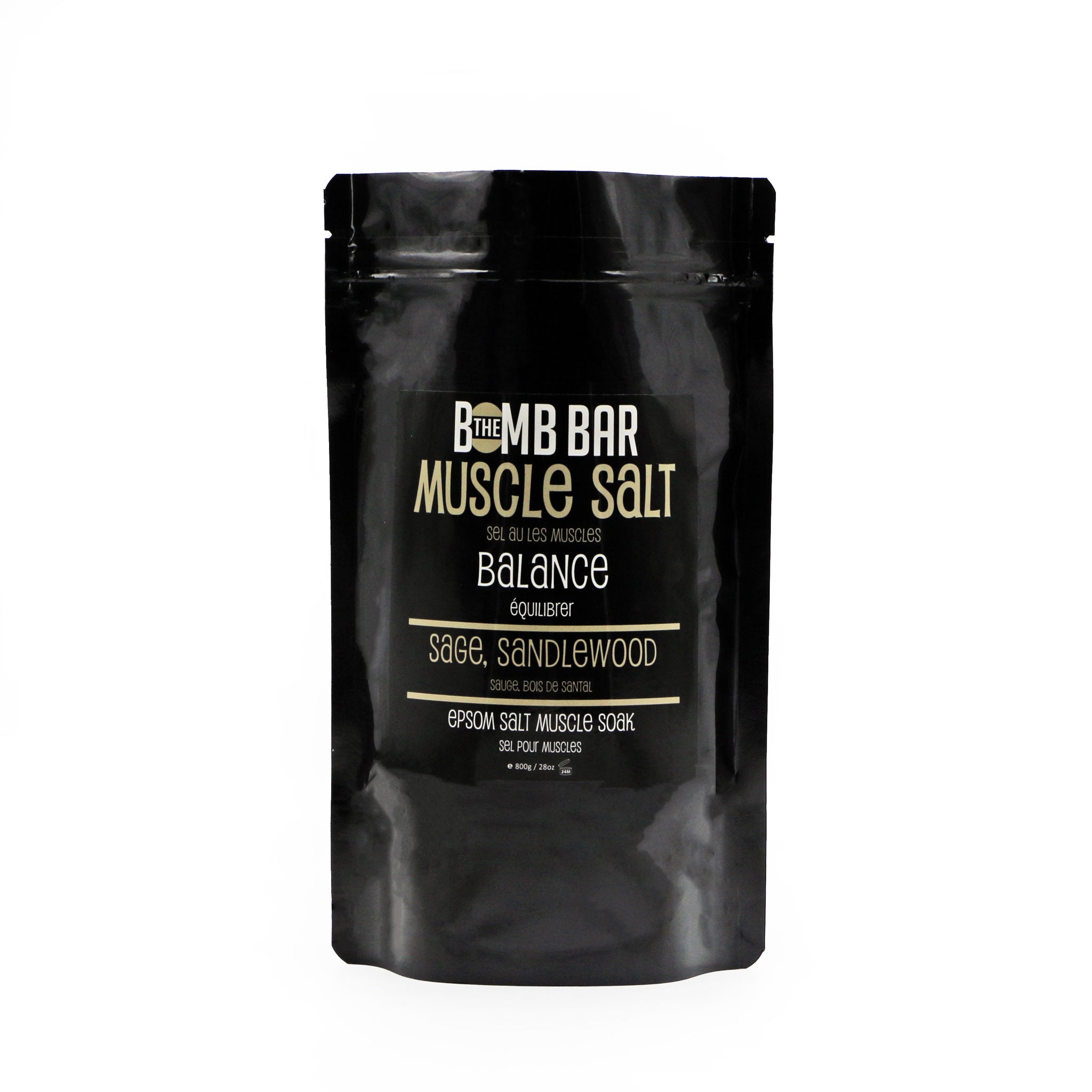 Muscle Salt Soak with Epsom Salt