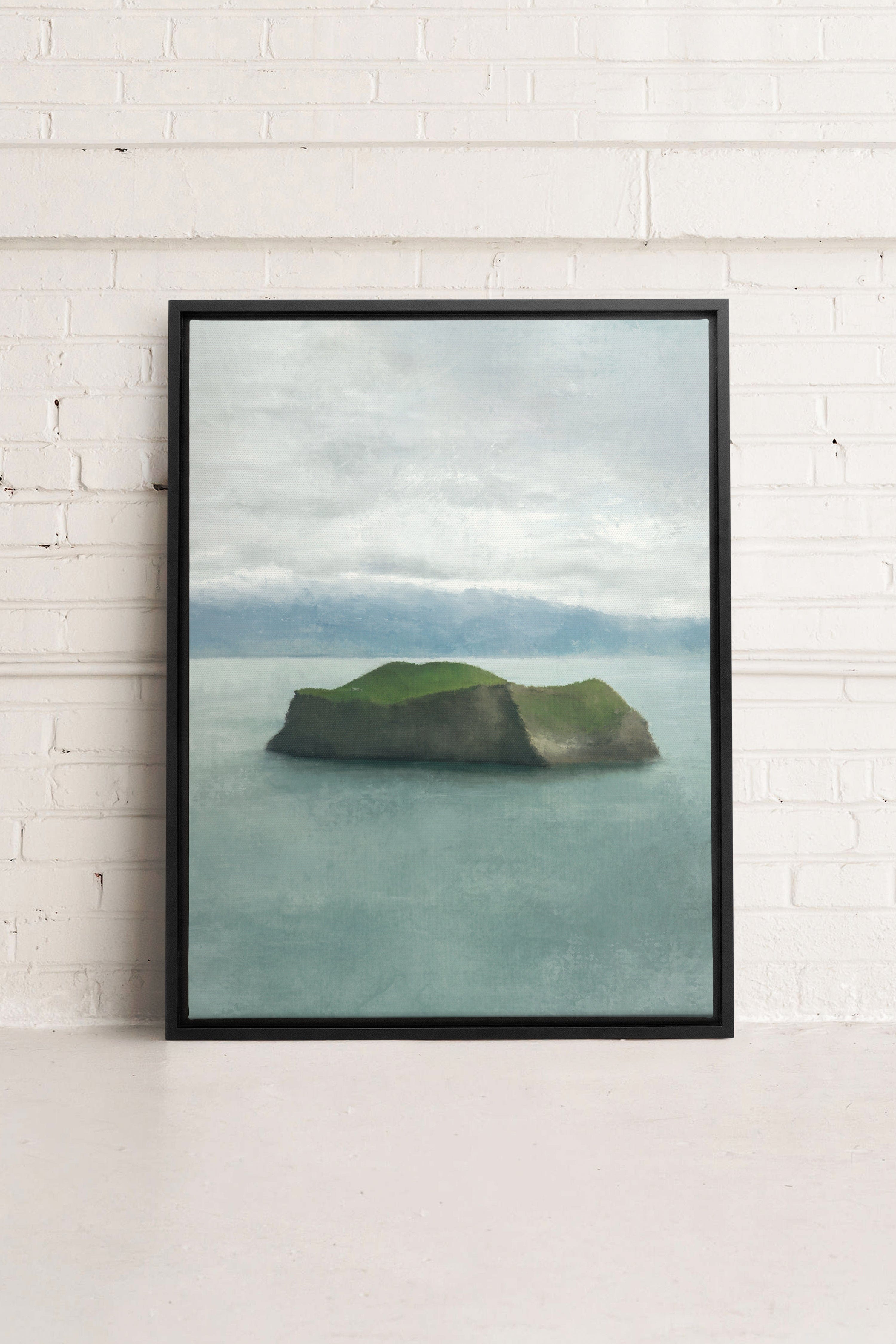 Balance, Oeuvre sur toile étirée