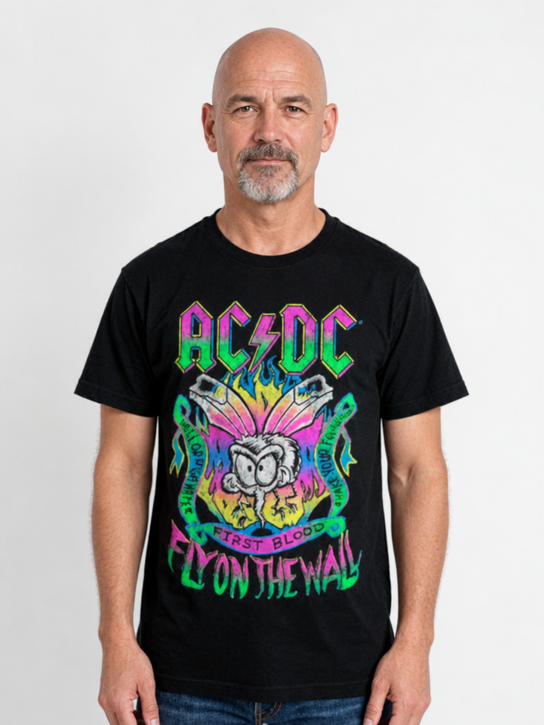 AC/DC Fly On The Wall Black T-Shirt