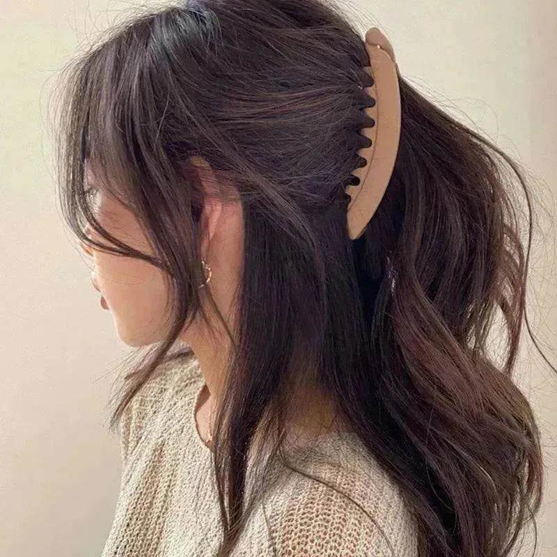 Banana Hair Claw Clips for Women – Matte Strong Hold