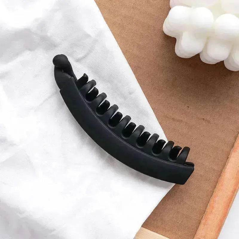 Banana Hair Claw Clips for Women – Matte Strong Hold