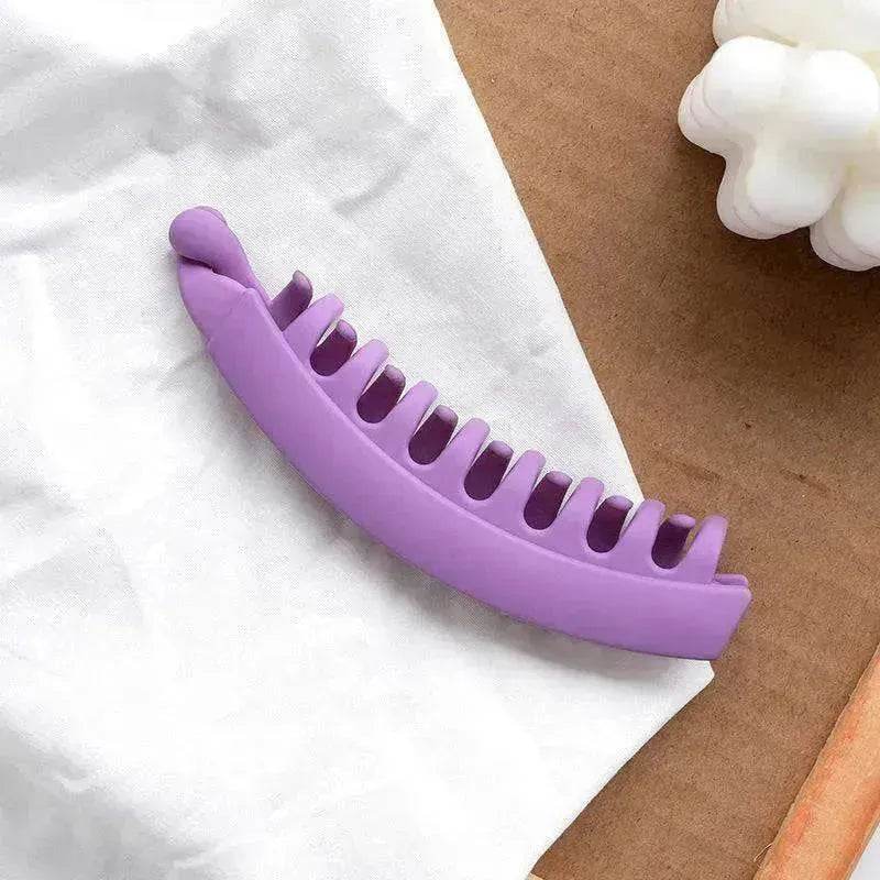Banana Hair Claw Clips for Women – Matte Strong Hold