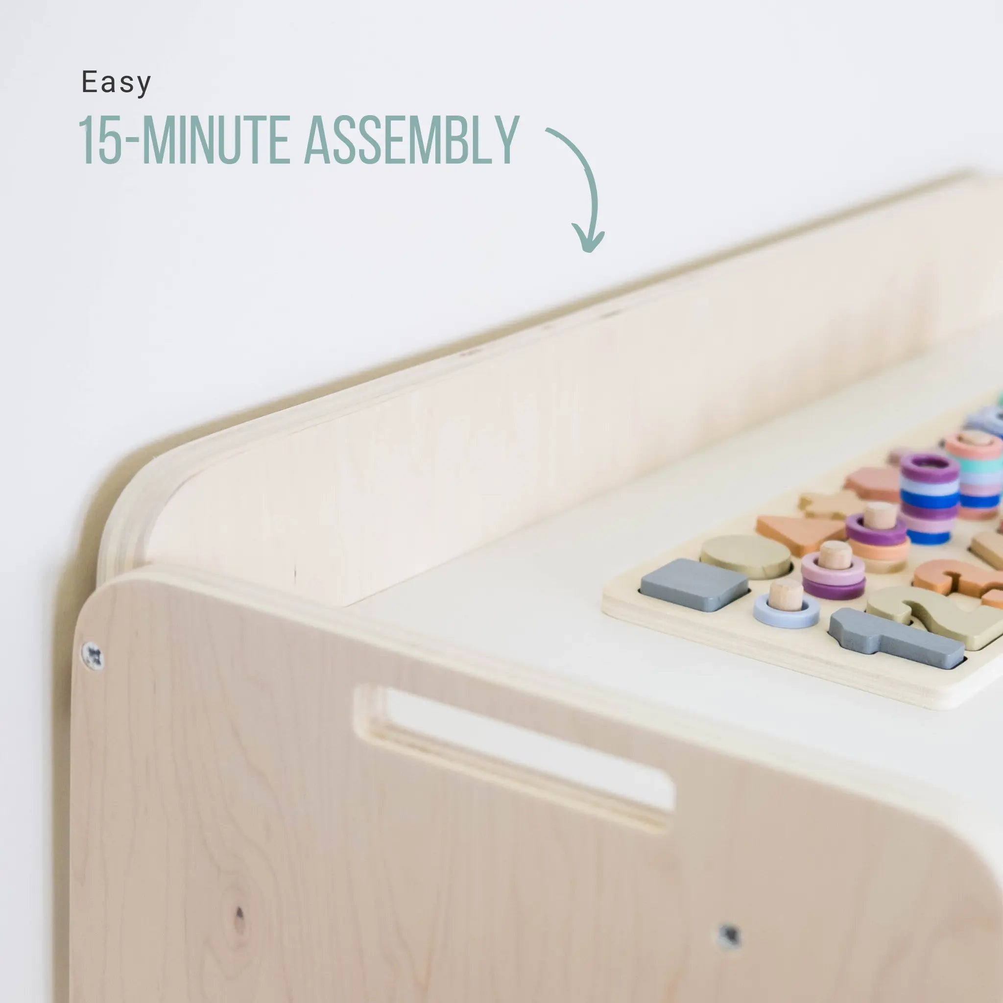 BANANA - Étagère Montessori avec bordures