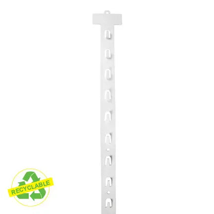 Bande d'étalage en plastique, recyclable, 28