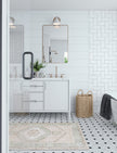 Barbara Light Green Beige Rug