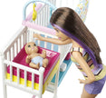 Barbie - Skipper Babysitters Inc Dolls Playset - Nap 'n Nurture Nursery