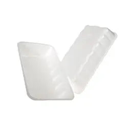 Barquettes en polystyrène Blanches