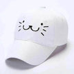 Baseball Korean Sunscreen Cute Kitten Cap