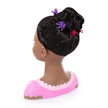 Bayer Design - CHARLENE SUPER MODEL - STYLING HEAD - DARK HAIR
