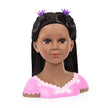Bayer Design - CHARLENE SUPER MODEL - STYLING HEAD - DARK HAIR