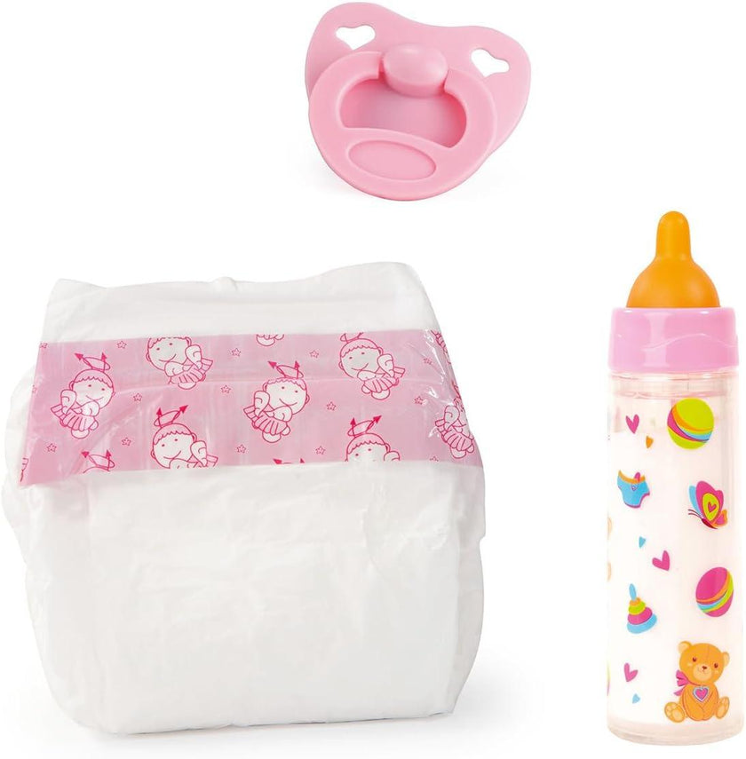 Bayer Design - Deluxe Set - Milk Bottle, Pacifier And Diaper