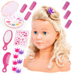 Bayer Design - SUPER MODEL - STYLING HEAD WITH MAKEUP - 27cm