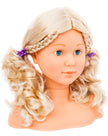 Bayer Design - SUPER MODEL - STYLING HEAD WITH MAKEUP - 27cm