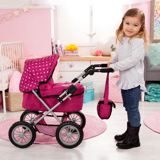Bayer Design - Trendy - Dolls Pram - Pink