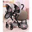 Bayer Design - Xeo Twin - Doll Pram - Grey