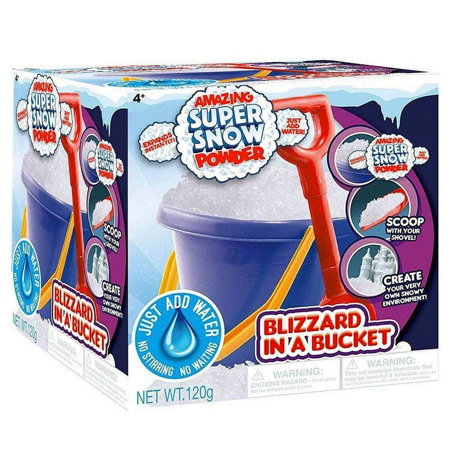 Be Amazing Toys - Amazing Super Snow - Blizzardin A Bucket