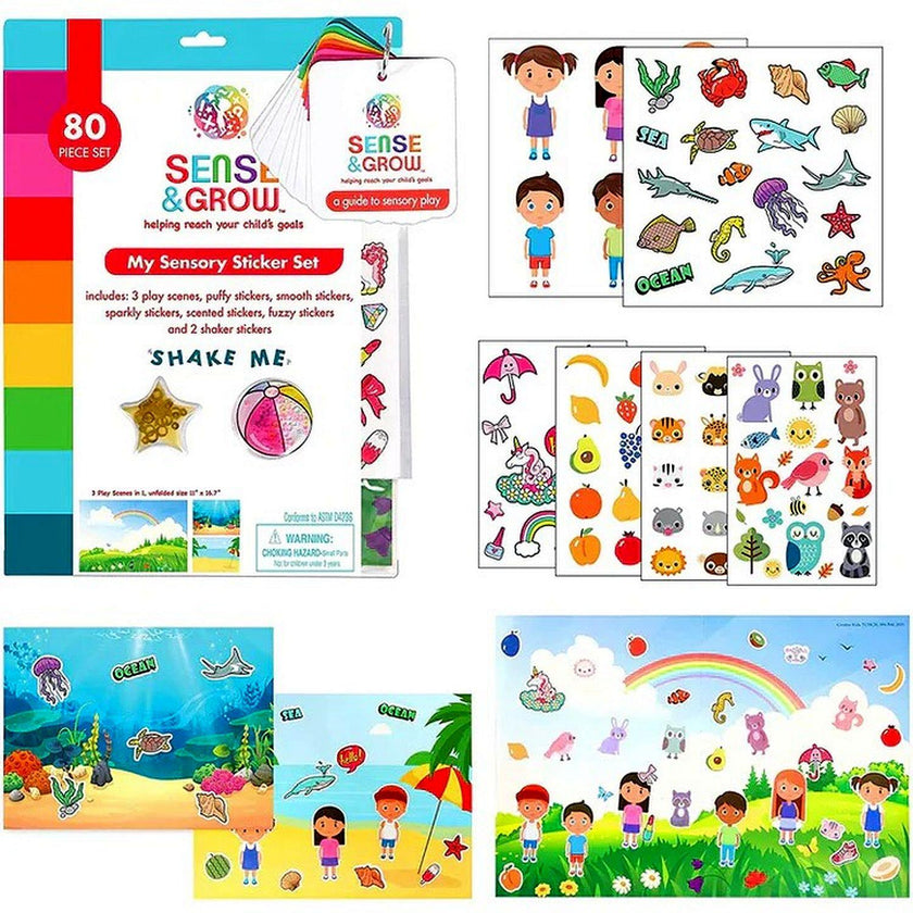 Be Amazing Toys - Sense and Grow - My Sensory Sticker Set
