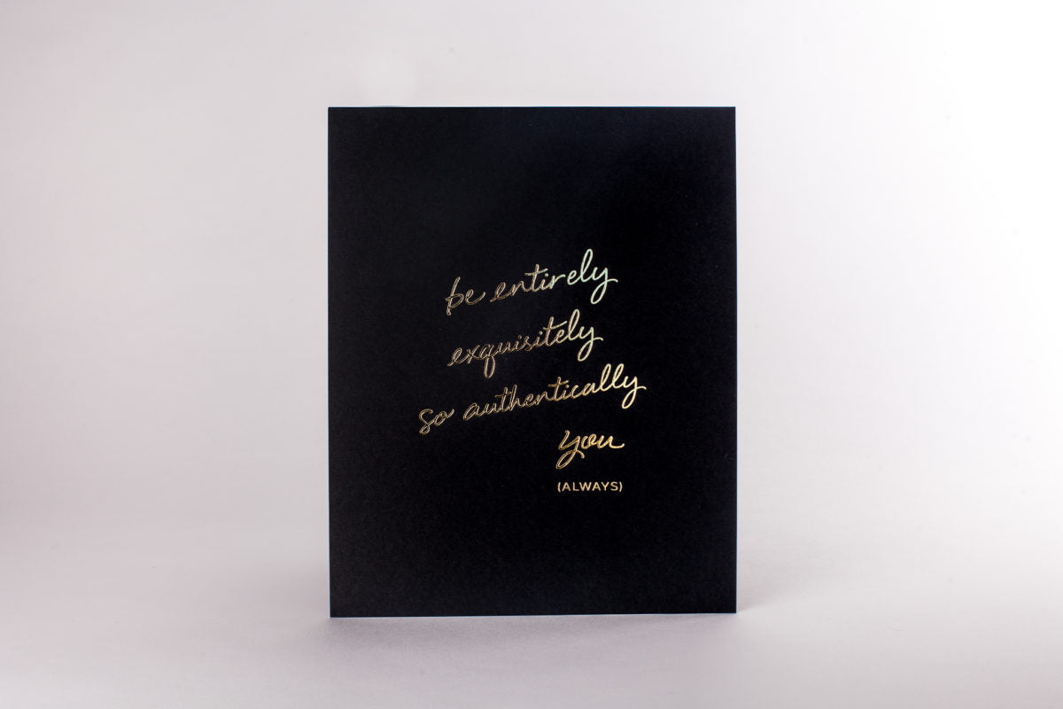 Be Entirely You