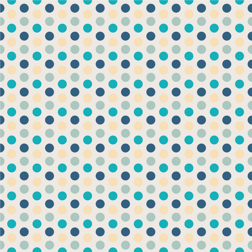 Beach Polka Dots Adhesive Vinyl