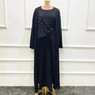 Beaded Women's Arab  Solid Color Two-piece Suit