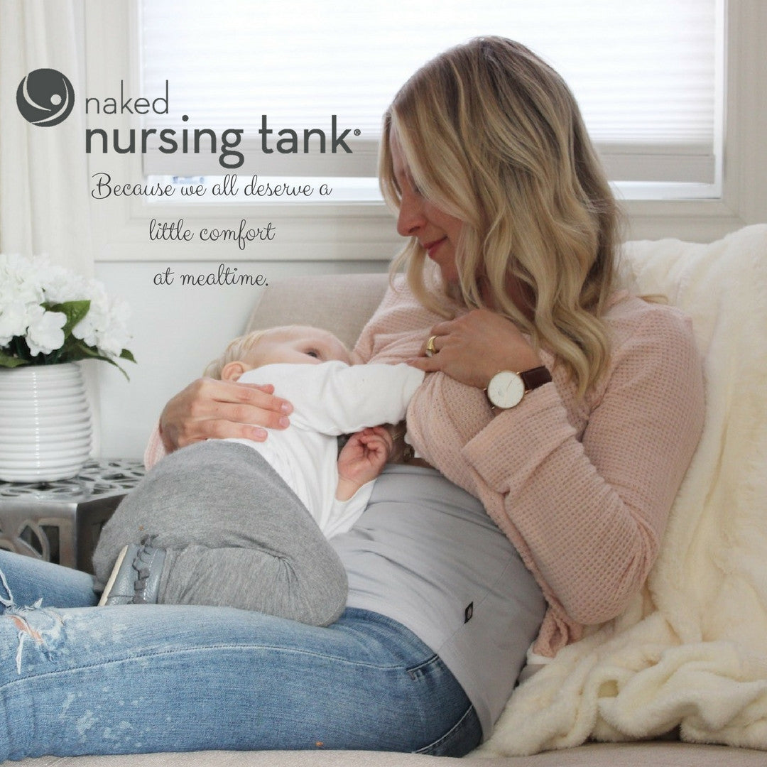 Classic Cotton- NAVY BLUE Nursing Tank