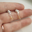 Bee and Citrine Studs